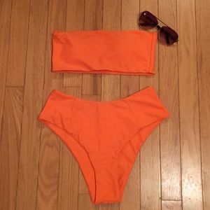OMKAGI women’s two piece swimsuit. Size medium.